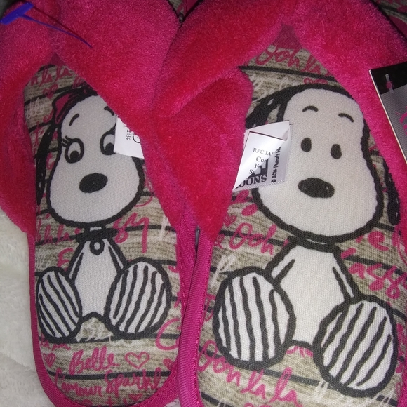 snoopy thong slides NWT - Picture 6 of 6